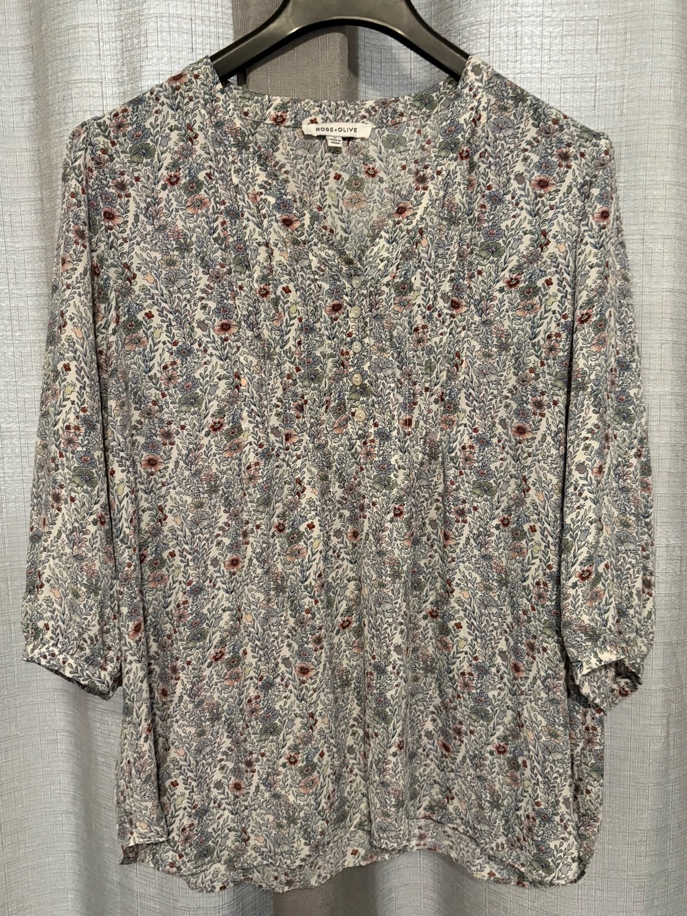 Rose + Olive Blouse